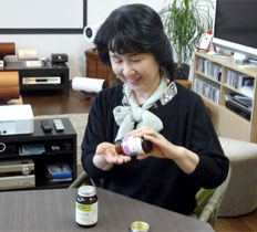 OPCグレープシードを使う佐伯さま